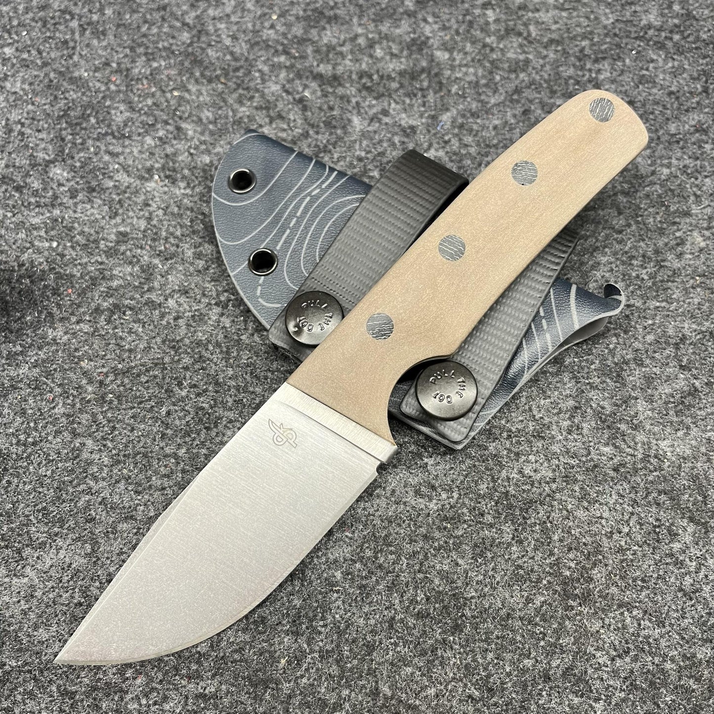 Strider (drop point) - S45VN, Richlite