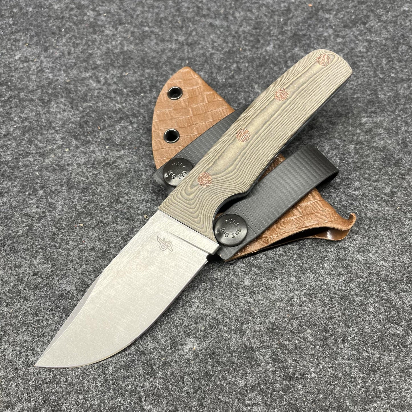 Strider (drop point) - S45VN, Richlite